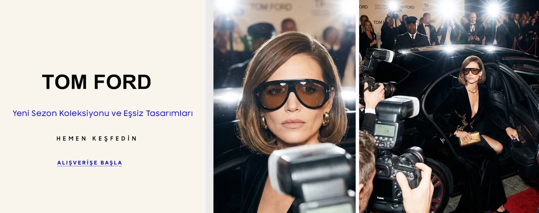 Tom Ford koleksiyonundan bir kare